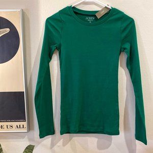 NWT J. Crew Perfect Fit Long Sleeved T-shirt